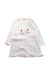 A White Cover Ups from Heidi Klein in size 3T for girl. (Front View)