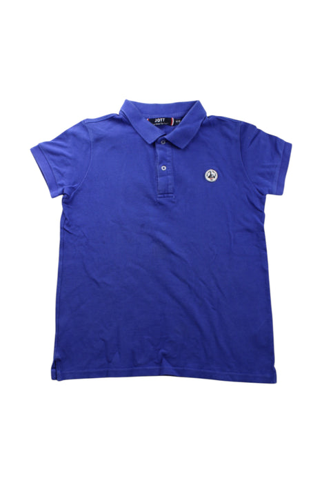 A Blue Short Sleeve Polos from Jott in size 10Y for boy. (Front View)