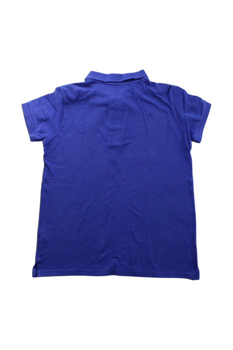 A Blue Short Sleeve Polos from Jott in size 10Y for boy. (Back View)