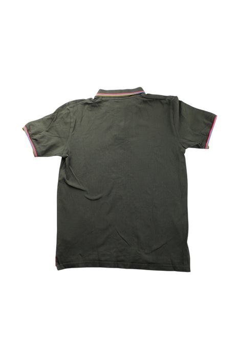 A Green Short Sleeve Polos from Sundek in size 10Y for neutral. (Back View)