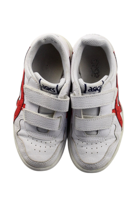 A White Sneakers from ASICS in size 6T for neutral. (Back View)