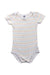 A Multicolour Short Sleeve Bodysuits from Petit Bateau in size 12-18M for neutral. (Front View)