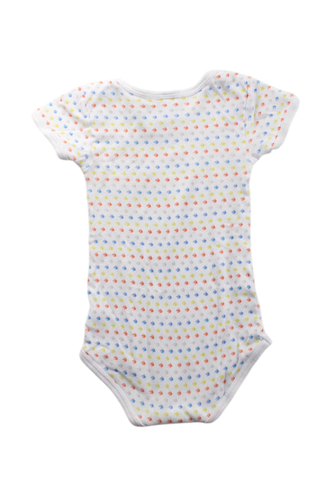 A Multicolour Short Sleeve Bodysuits from Petit Bateau in size 12-18M for neutral. (Back View)