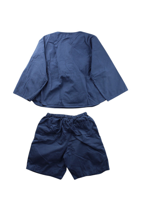 A Navy Shorts Sets from COS in size 4T for neutral. (Back View)