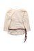 A Ivory Long Sleeve Tops from La Compagnie des Petits in size 3T for girl. (Back View)