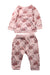 A Pink Pants Sets from Seed in size 12-18M for neutral. (Back View)