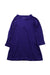 A Purple Long Sleeve Dresses from Rykiel Enfant in size 2T for girl. (Back View)