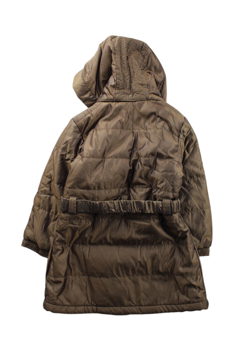A Brown Puffer/Quilted Coats & Outerwear from DKNY in size 3T for neutral. (Back View)