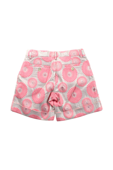 A Pink Shorts from Simonetta in size 8Y for girl. (Back View)