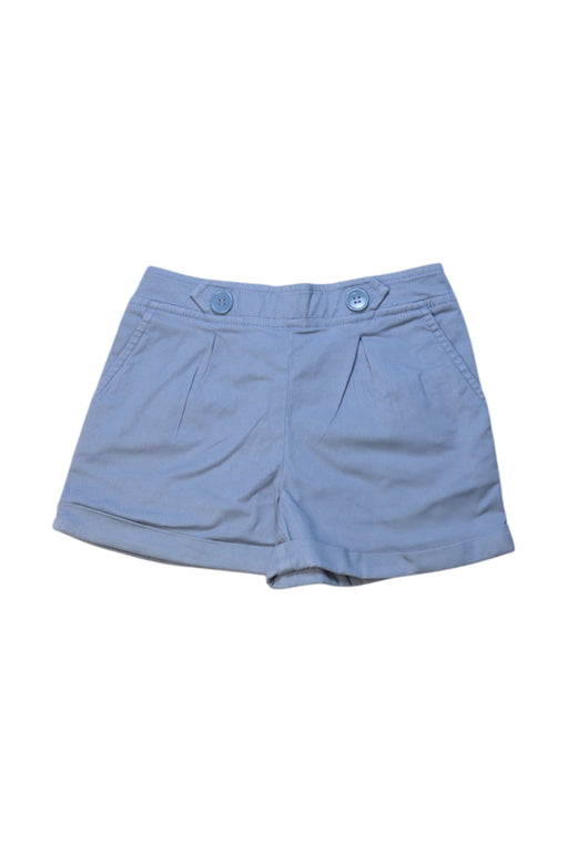 A Blue Shorts from Cyrillus in size 6T for girl. (Front View)