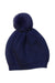 A Navy Winter Hats from Chateau de Sable in size 3T for girl. (Front View)