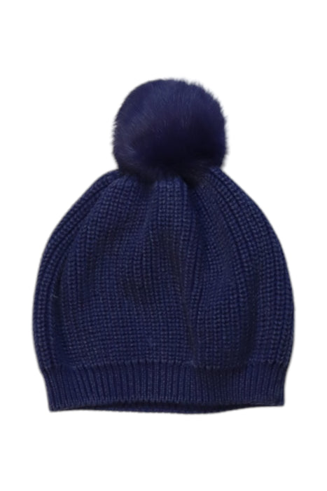 A Navy Winter Hats from Chateau de Sable in size 3T for girl. (Back View)