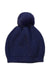 A Navy Winter Hats from Chateau de Sable in size 3T for girl. (Back View)