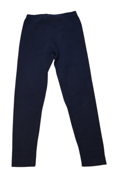 A Navy Leggings from Petit Bateau in size 6T for girl. (Back View)