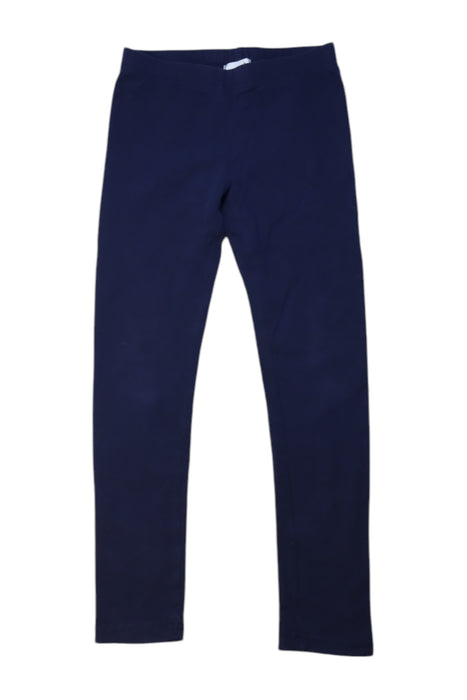 A Navy Leggings from Seed in size 6T for girl. (Front View)
