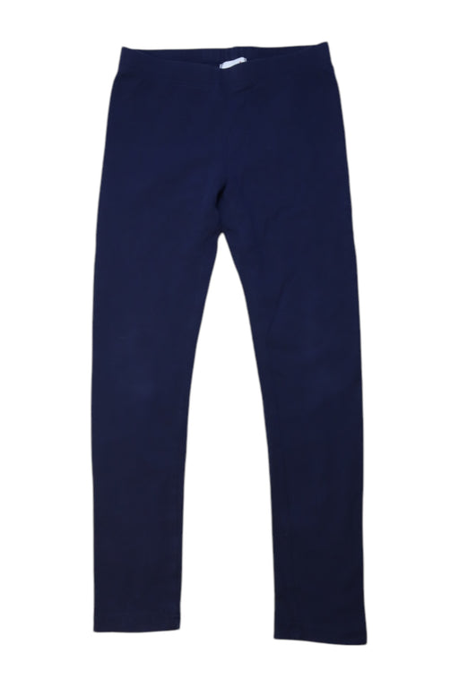 A Navy Leggings from Seed in size 6T for girl. (Front View)