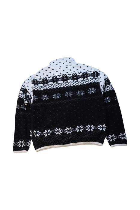 A Black Zippered Sweatshirts from Polo Ralph Lauren in size 8Y for girl. (Back View)