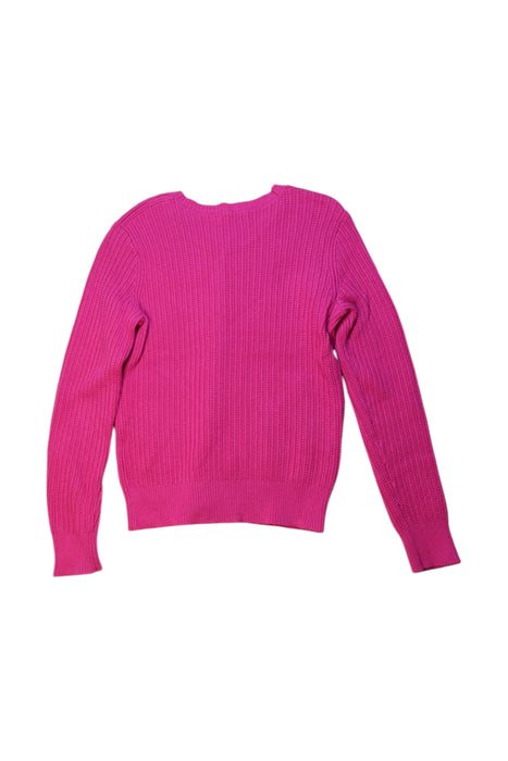 A Pink Cardigans from Polo Ralph Lauren in size 7Y for girl. (Back View)