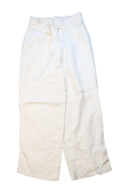 A White Casual Pants from Cyrillus in size 8Y for girl. (Front View)