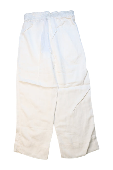 A White Casual Pants from Cyrillus in size 8Y for girl. (Back View)