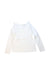 A White Long Sleeve Tops from Cyrillus in size 8Y for girl. (Front View)