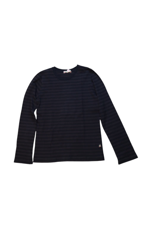 A Black Long Sleeve T Shirts from Bonpoint in size 8Y for girl. (Front View)