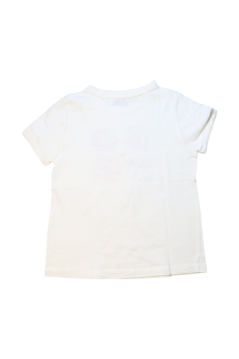 A White Short Sleeve T Shirts from Cyrillus in size 8Y for girl. (Back View)