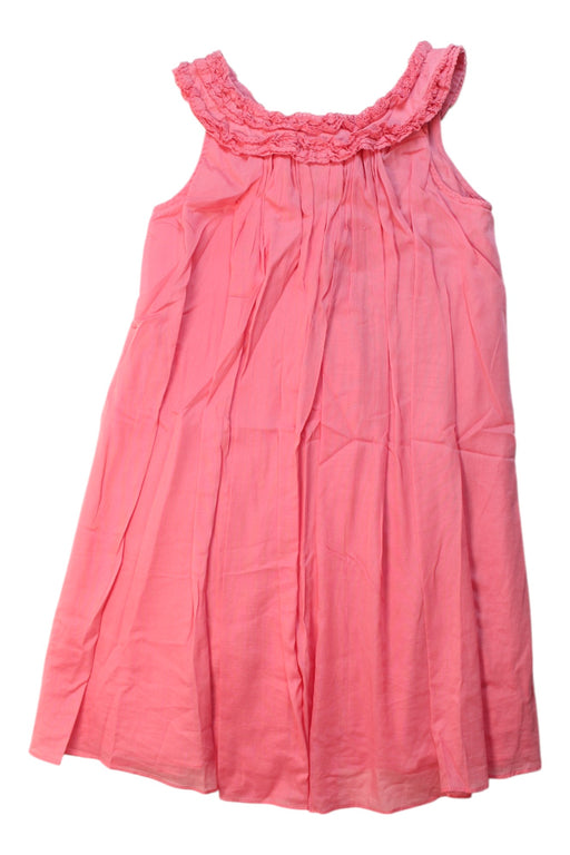 A Pink Sleeveless Dresses from Cyrillus in size 8Y for girl. (Front View)