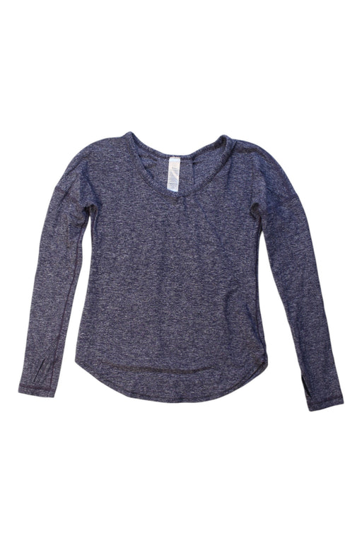 A Blue Long Sleeve Tops from Ivivva in size 6T for girl. (Front View)