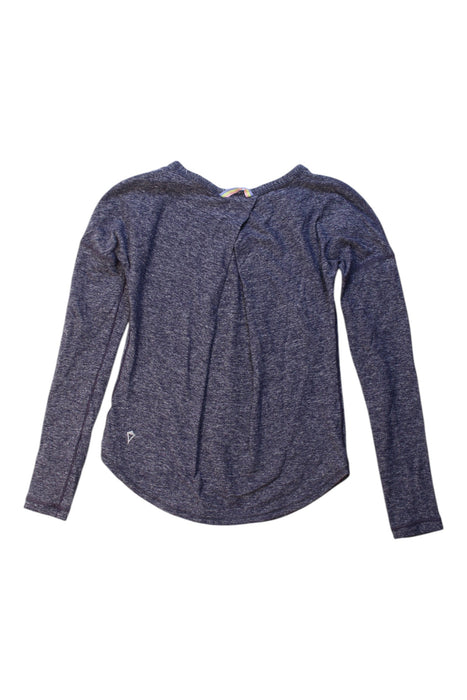 A Blue Long Sleeve Tops from Ivivva in size 6T for girl. (Back View)
