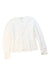 A White Cardigans from Cyrillus in size 8Y for girl. (Front View)