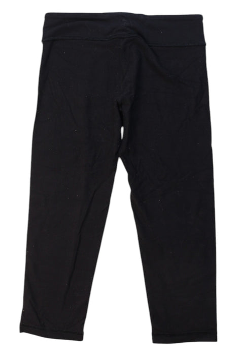 A Black Leggings from Ivivva in size 10Y for girl. (Back View)