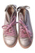 A Silver Sneakers from Minna Parikka in size 7Y for girl. (Back View)