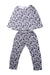 A Multicolour Pyjama Sets from Petit Bateau in size 4T for neutral. (Front View)