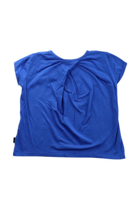 A Blue Short Sleeve Tops from Karl Lagerfeld in size 4T for girl. (Back View)
