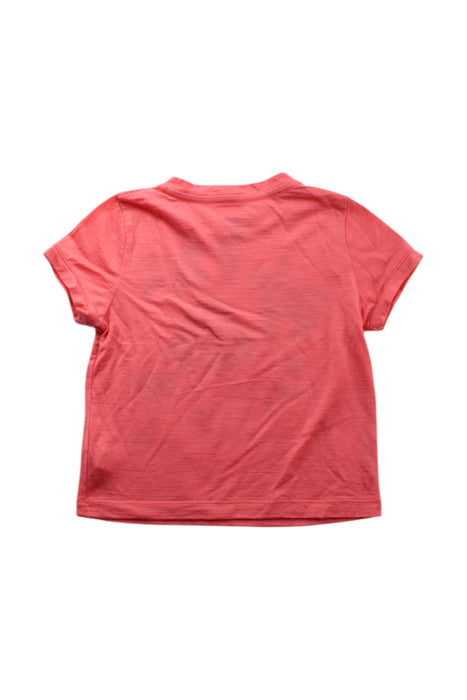 A Pink Short Sleeve T Shirts from Icebreaker in size 2T for neutral. (Back View)