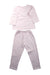 A Pink Pyjama Sets from Mides in size 4T for neutral. (Back View)