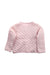A Pink Puffer/Quilted Jackets from Petit Bateau in size 4T for girl. (Back View)