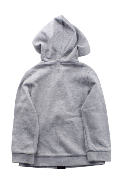 A Grey Zippered Sweatshirts from Jacadi in size 4T for neutral. (Back View)