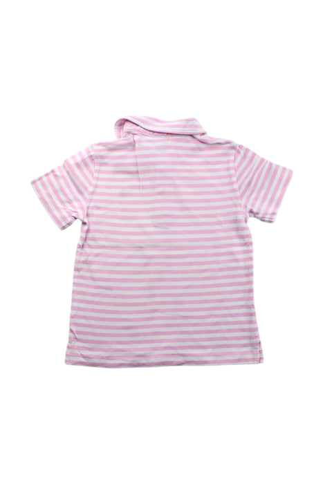 A Pink Short Sleeve Polos from Polo Ralph Lauren in size 3T for neutral. (Back View)