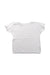 A White Short Sleeve T Shirts from Mides in size 6-12M for neutral. (Front View)