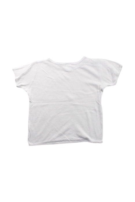 A White Short Sleeve T Shirts from Mides in size 6-12M for neutral. (Back View)