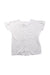 A White Short Sleeve Shirts from Mides in size 6-12M for neutral. (Back View)