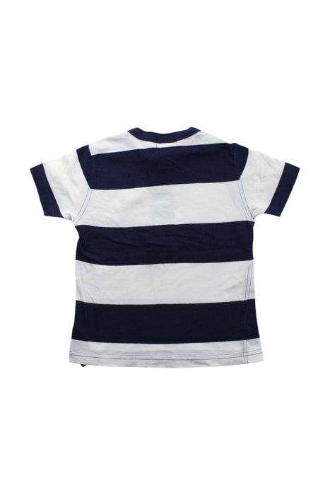 A Navy Short Sleeve Polos from Polo Ralph Lauren in size 2T for boy. (Back View)
