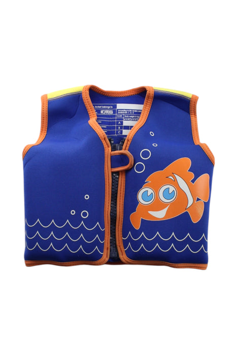 A Blue Floatsuits from Konfidence in size 4T for neutral. (Front View)