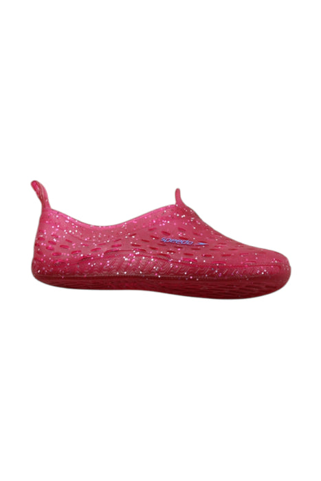 A Pink Aqua Shoes from Speedo in size 3T for neutral. (Front View)