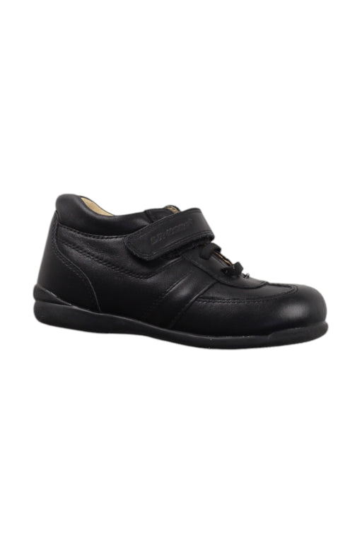 A Black Dress Shoes from Dr. Kong in size 4T for neutral. (Front View)
