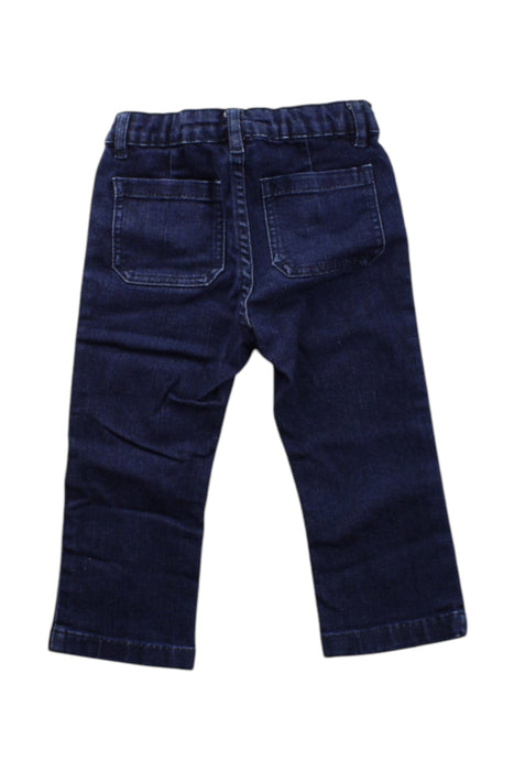 A Navy Jeans from Jacadi in size 12-18M for neutral. (Back View)