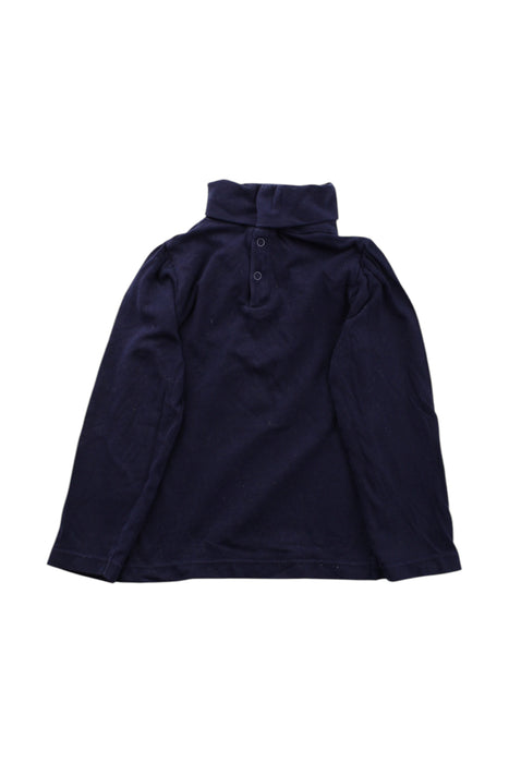 A Navy Long Sleeve Tops from Jacadi in size 3T for neutral. (Back View)