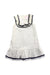 A White Sleeveless Dresses from Nicholas & Bears in size 3T for girl. (Front View)